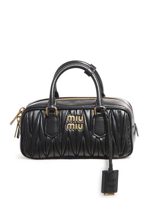 miu miu matelasse bauletto bag